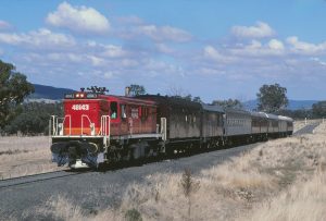 Commisioner's Train Crookwell Branch 1983