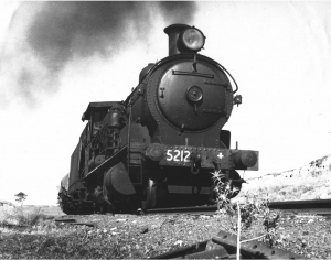 Loco 5212 on the Crookwell Branch
